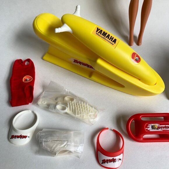 Mattel Barbie Baywatch Doll With WaveRunner Dolphin & Accessories - Picture 2 of 6